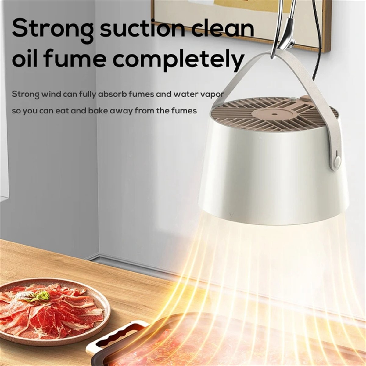 Commercial Kitchen Exhaust Fan - M10K Portable Range Hood Kipas Pembuangan