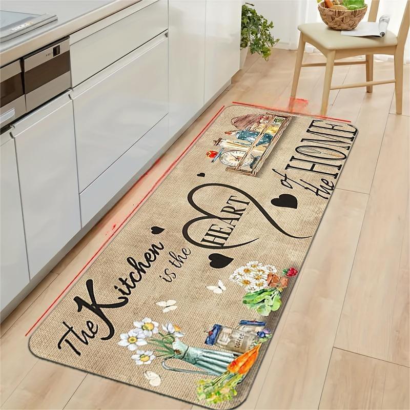Commercial Kitchen Quotes - Karpet Dapur Motif Hati, Keset Bergaya