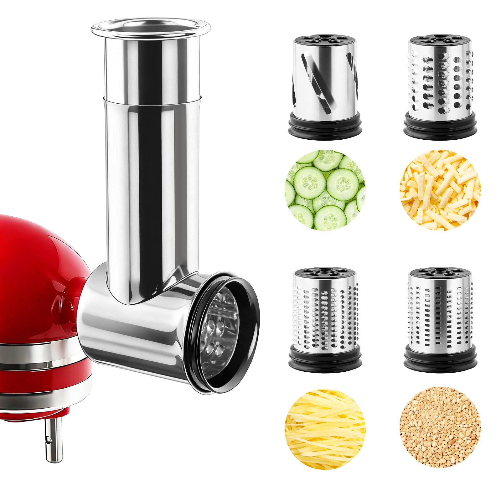 Commercial Kitchen Juicer - Aksesoris Pemarut Keju dari Baja Anti
