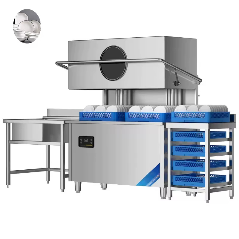 Commercial Kitchen Hoods - Mesin Pencuci Piring Komersial Sistem Fast