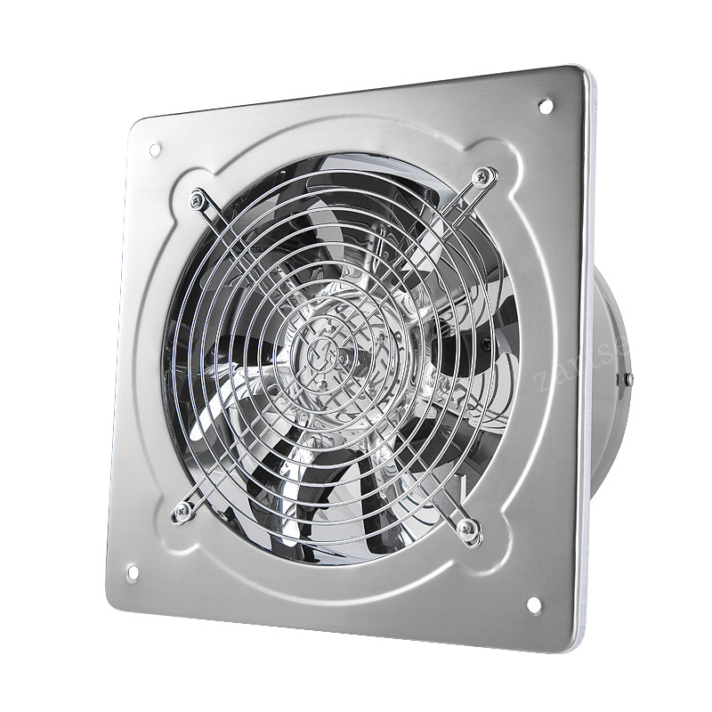 Commercial Kitchen Exhaust Fan - 6''7''8'' Stainless Steel Dapur Ventilator Asap