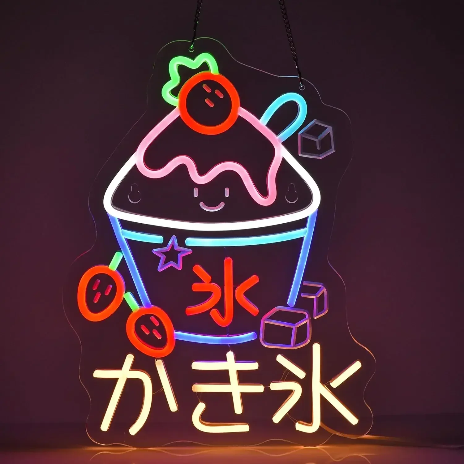 Commercial Kitchen Zones - Lampu Neon USB Shaved Ice Dimmable,