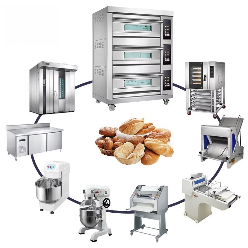 Rotary Bakery Oven - Peralatan Pembuat Roti Oven dan Mixer