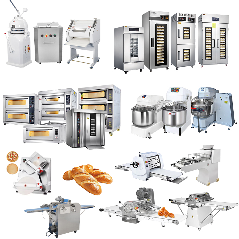 Rotary Bakery Oven - Mesin Produksi Roti Industri Kustom, Mesin