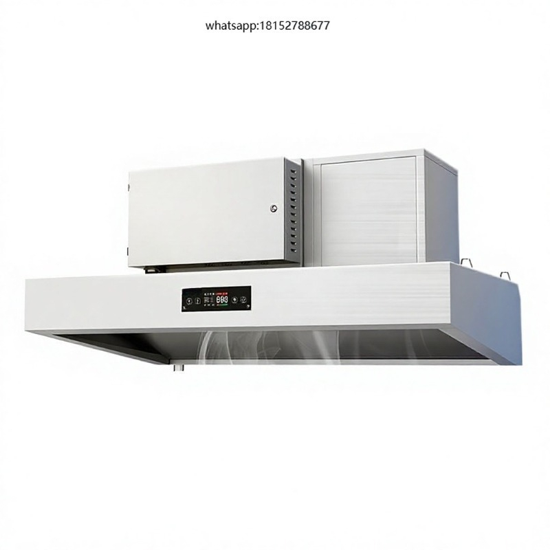 Commercial Kitchen Hoods - Unit Pemurnian Asap Minyak Terintegrasi yang