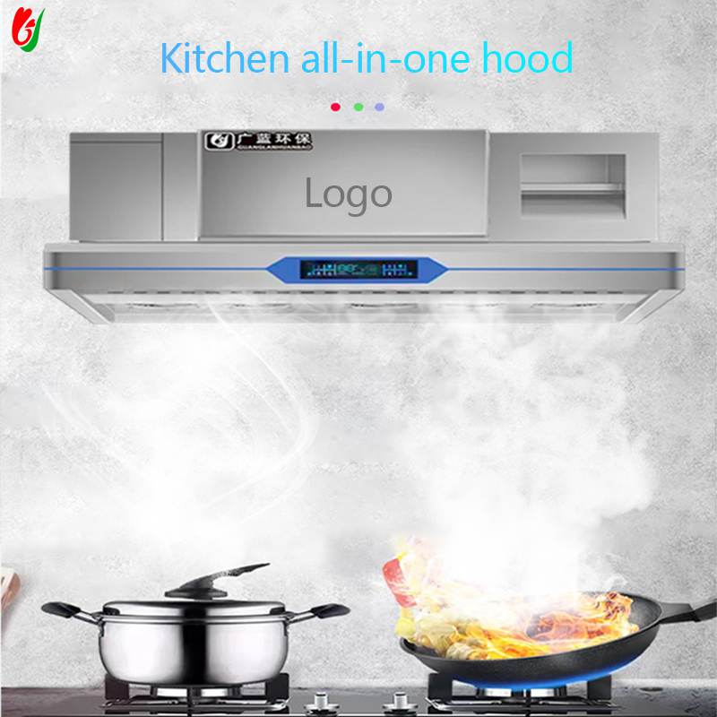 Commercial Kitchen Ceiling - Penghisap Asap Dapur Hotel Komersial Listrik,