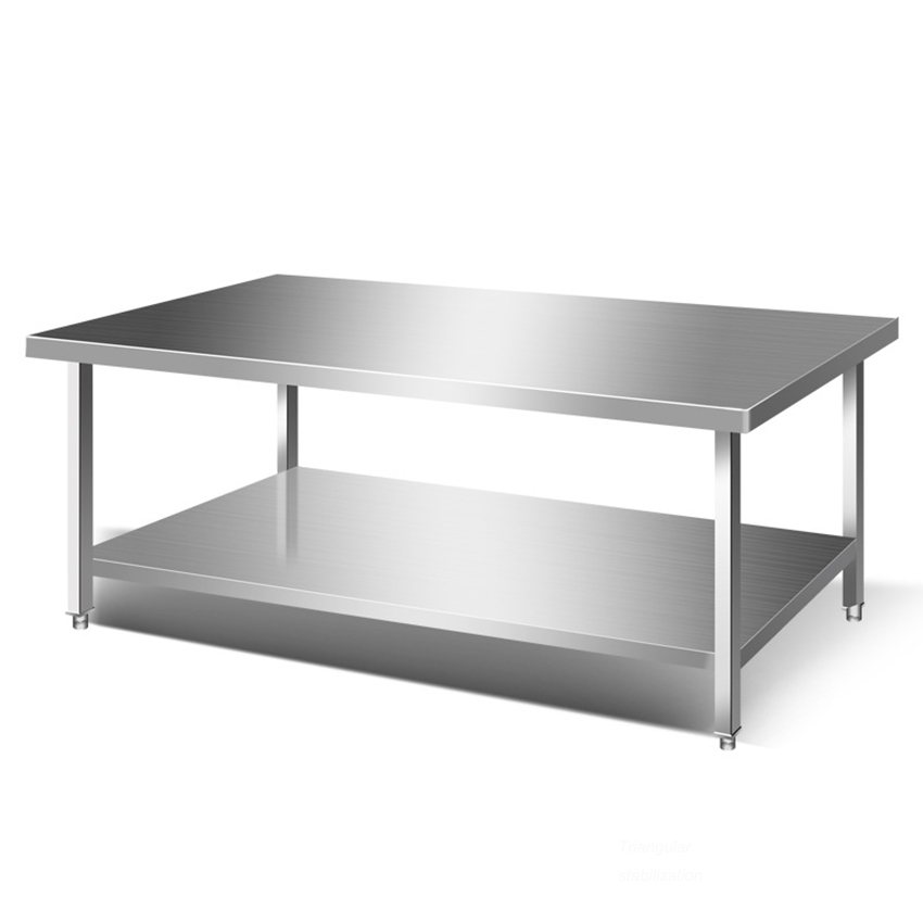 Commercial Kitchen Prep Table - Meja Kerja Dapur Stainless Steel Komersial