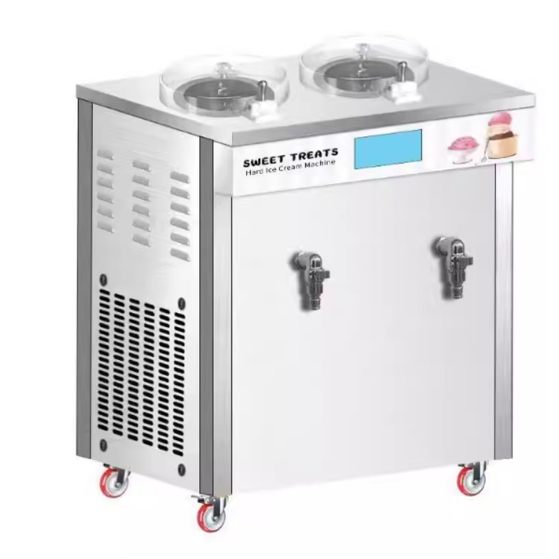 Mesin Gelato Meja Otomatis Kom - Commercial Ice Maker ulasan dan harga