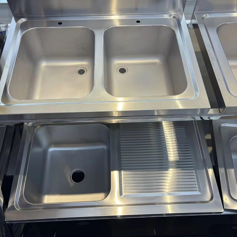 Meja wastafel stainless steel  - Commercial Kitchen Zones ulasan dan harga