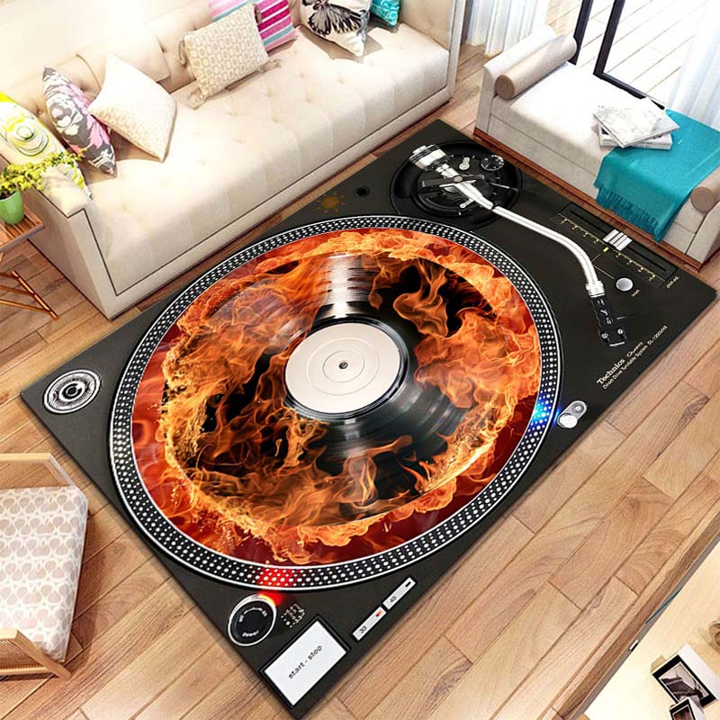 Karpet Pola Pemutar Cakram Vin - Commercial Kitchen Vinyl ulasan dan harga