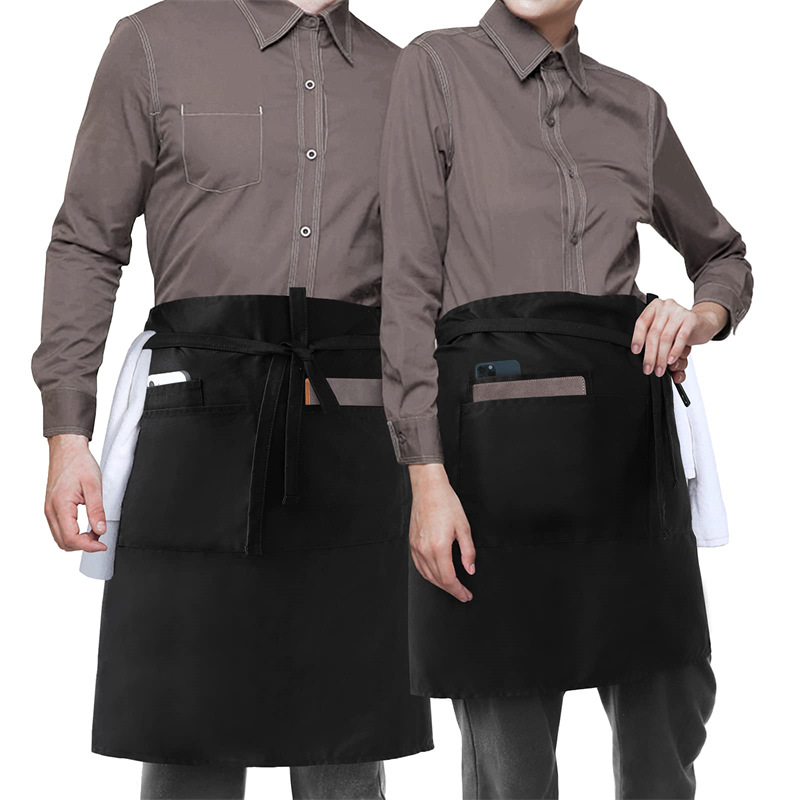 Kustom cetak logo bordir katun - Commercial Kitchen Supplies ulasan dan harga