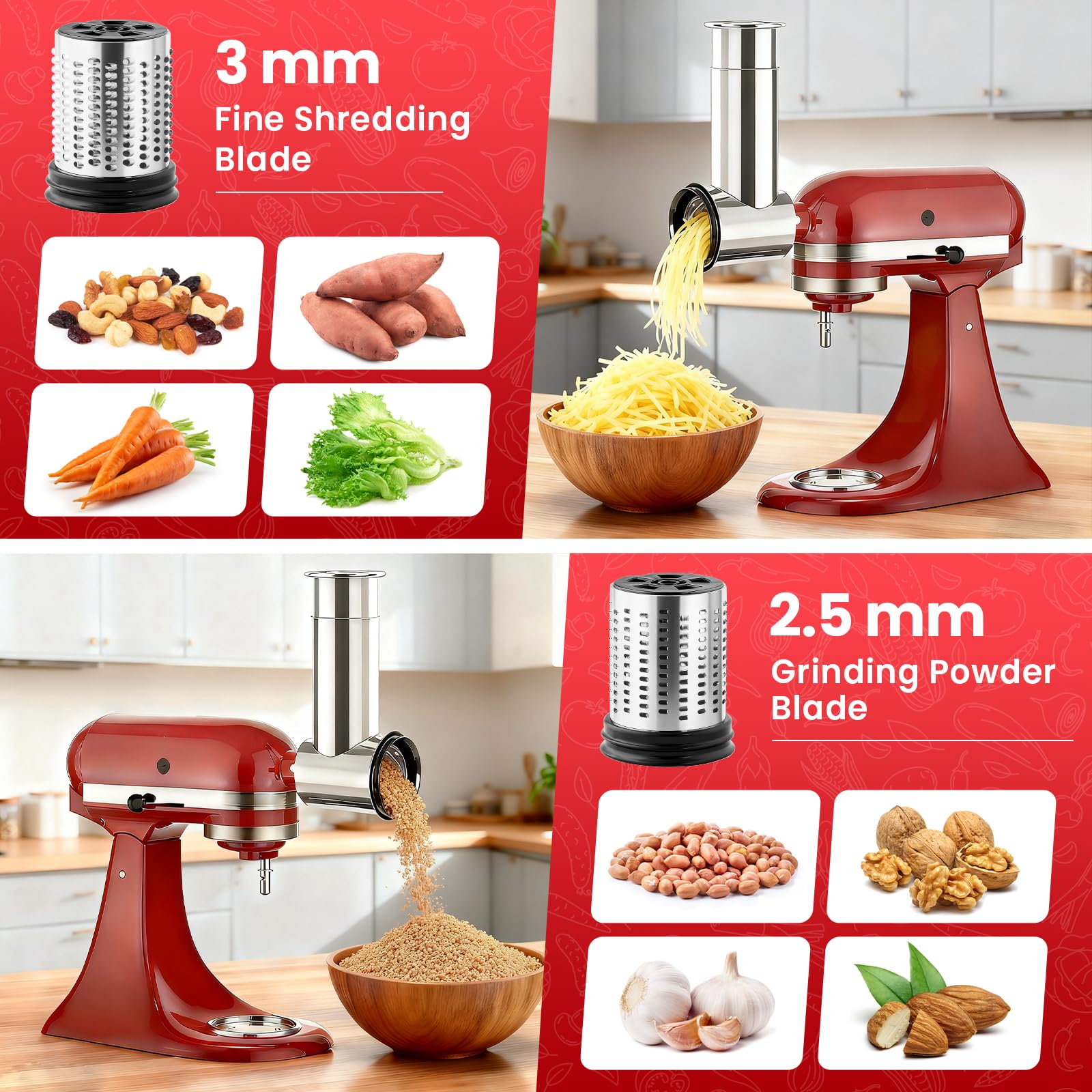 Aksesoris Pemarut Keju dari Ba - Commercial Kitchen Juicer ulasan dan harga
