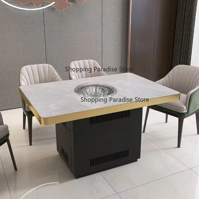 Meja Makan Hot Pot Komersial d - Commercial Kitchen Zones ulasan dan harga