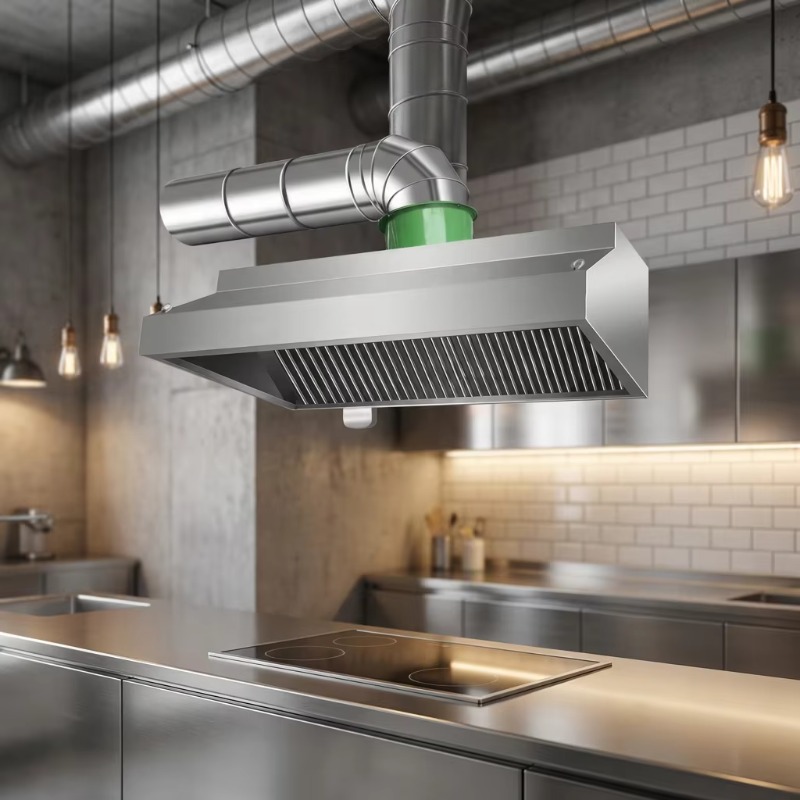 Penghisap Asap Dapur Kombinasi - Commercial Kitchen Hoods ulasan dan harga