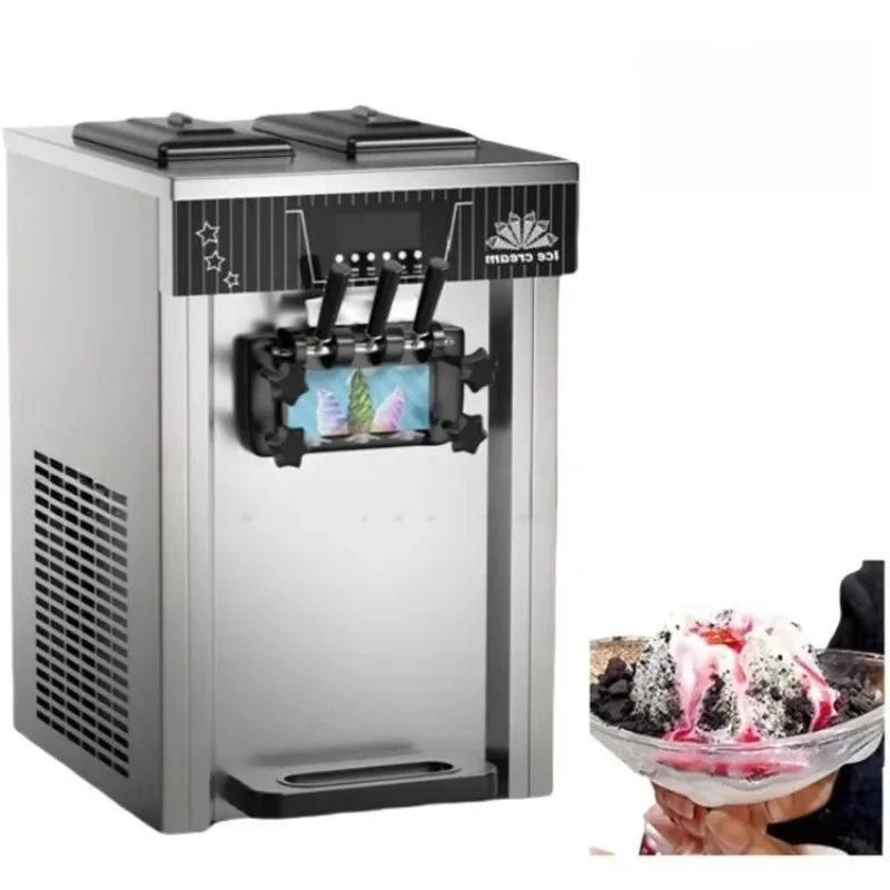 Mesin Es Krim Lunak Komersial  - Commercial Ice Maker ulasan dan harga