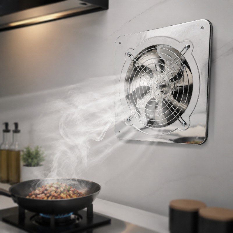 Ventilator Dapur Baja Tahan Ka - Commercial Kitchen Exhaust Fan ulasan dan harga