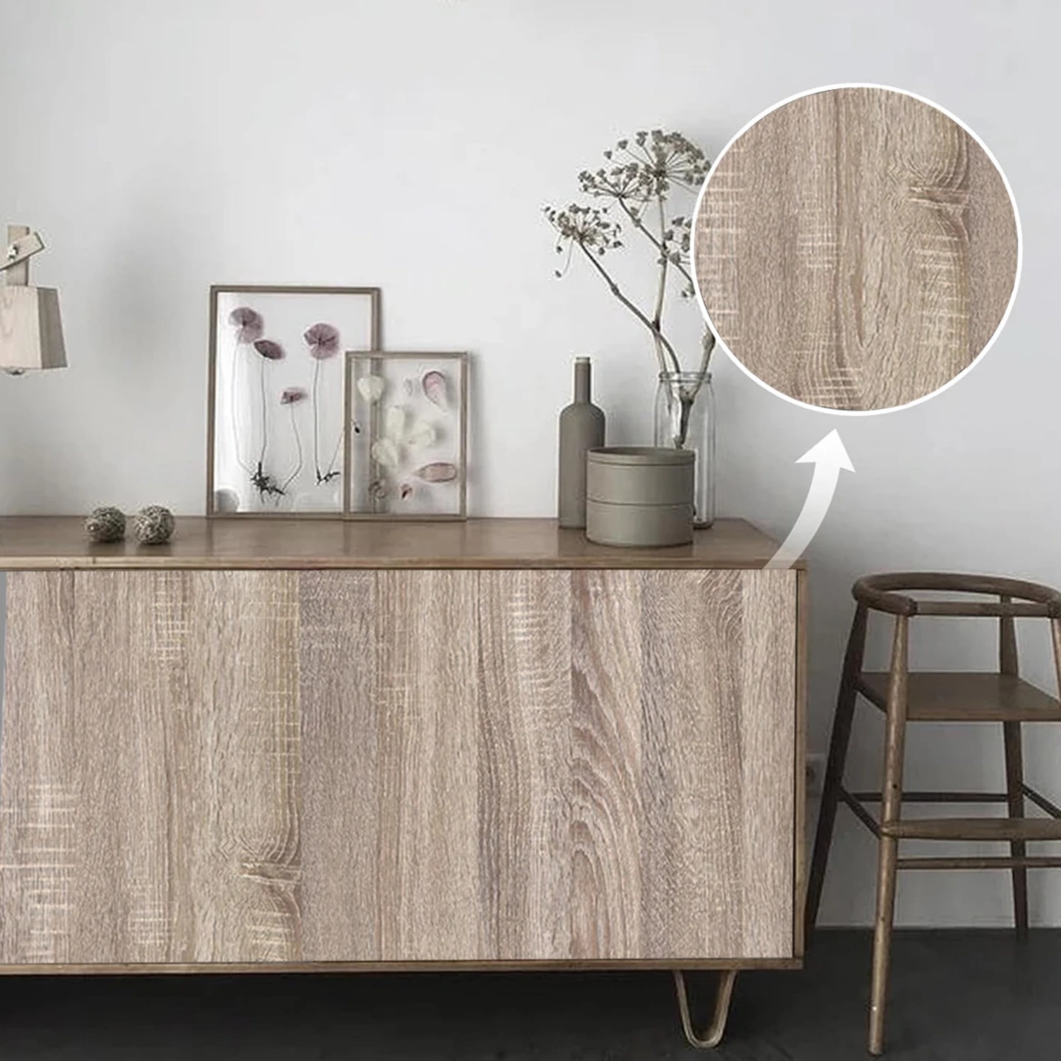 Wallpaper Motif Kayu 6M Peel a - Commercial Kitchen Prep Table ulasan dan harga