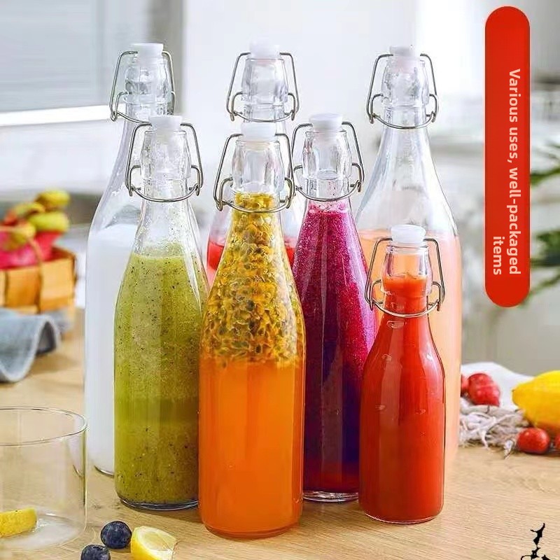 Botol Sirup Minuman Koktail Ba - Commercial Kitchen Utensil Storage ulasan dan harga