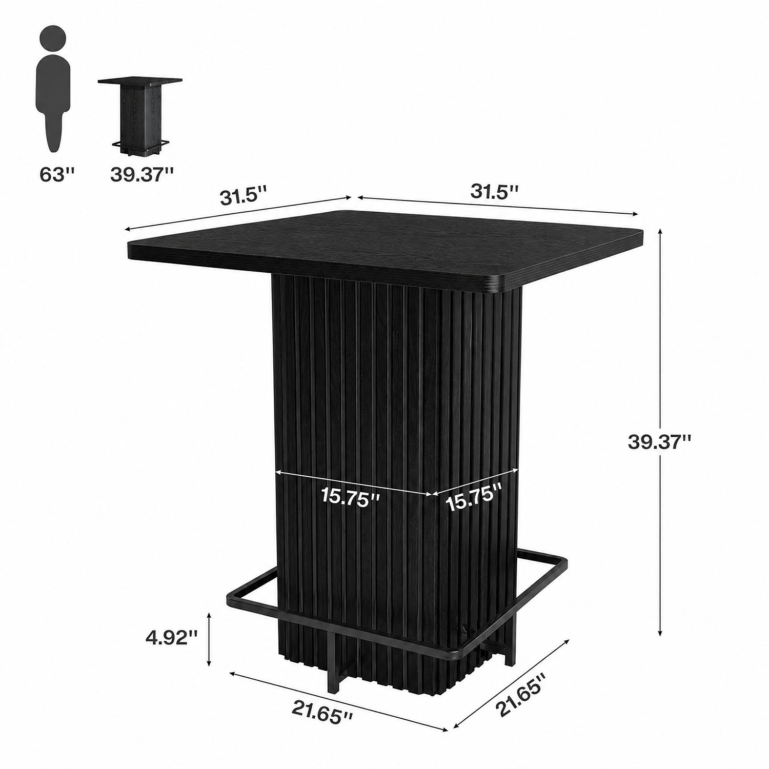 Meja Bar Tinggi 31,5 Inci Berb - Commercial Kitchen Prep Table ulasan dan harga
