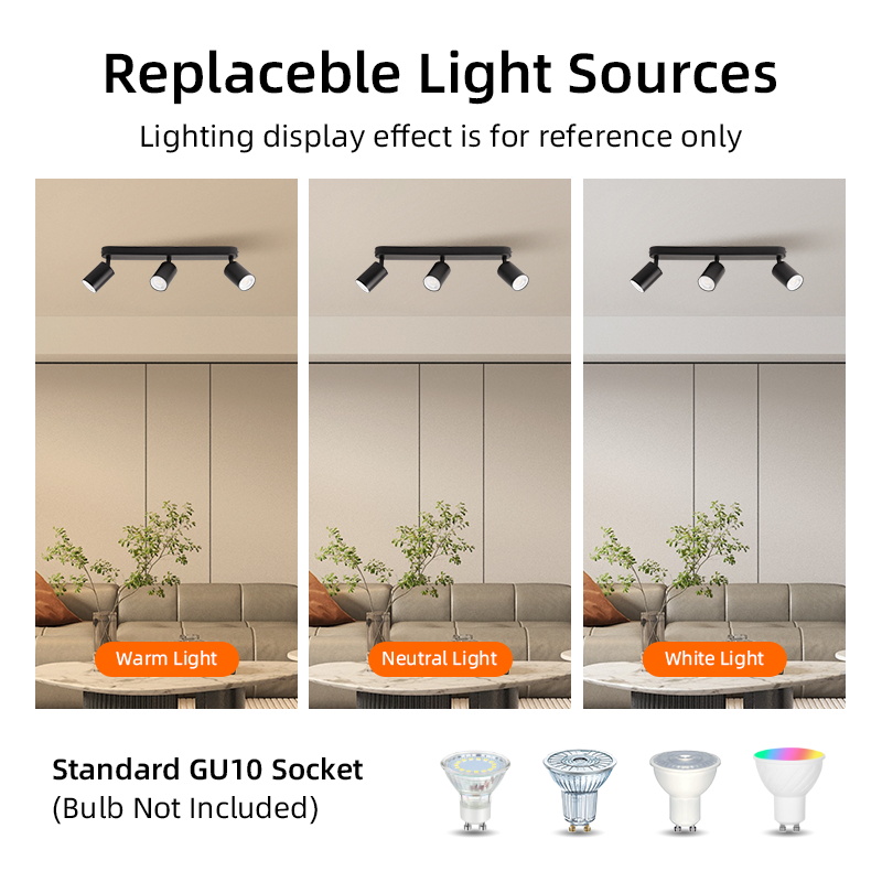 GU10 Lampu Sorot LED Track Lig - Commercial Kitchen Ceiling ulasan dan harga
