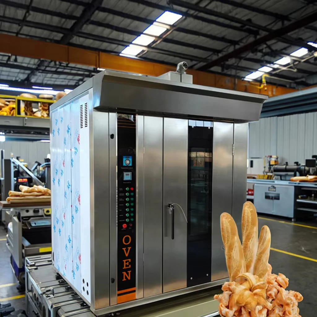 Oven Rotari Industri Gas untuk - Rotary Bakery Oven ulasan dan harga