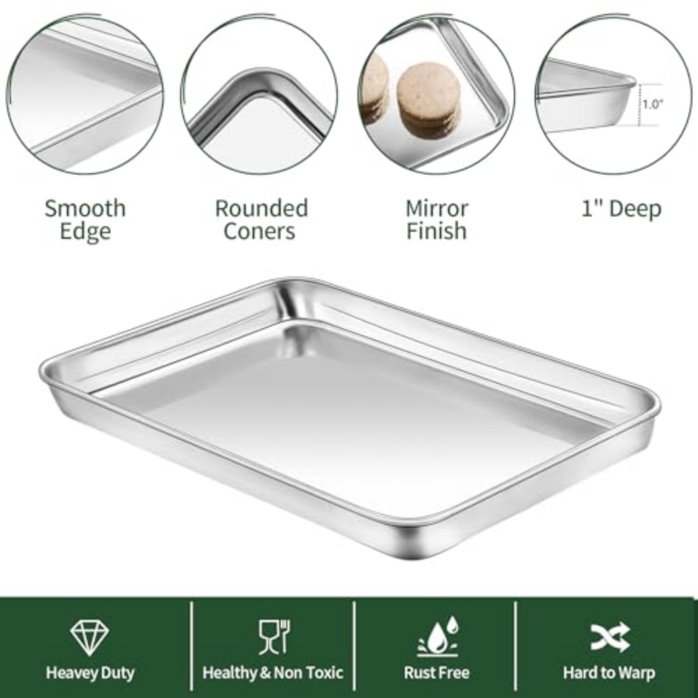 2 Paket Loyang Kue Stainless S - Rotary Bakery Oven ulasan dan harga