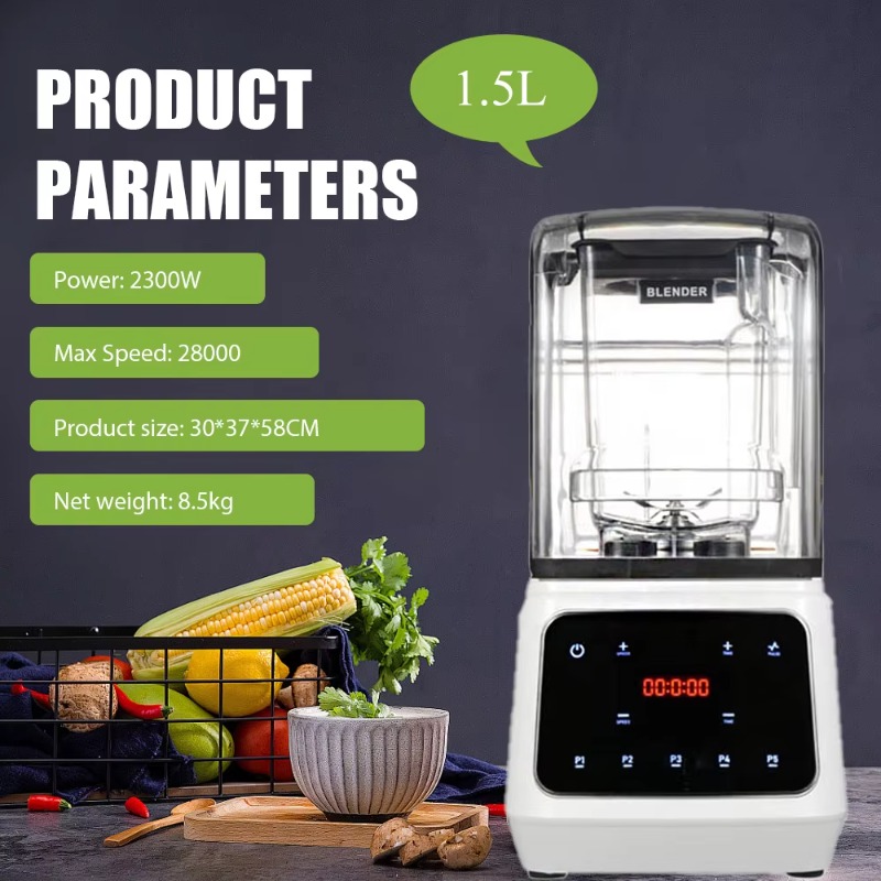Mesin Blender Jus Kecepatan Ti - Commercial Kitchen Juicer ulasan dan harga