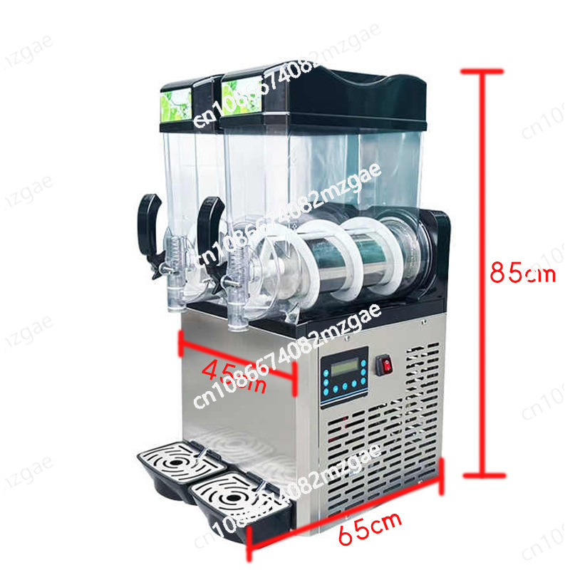 Mesin Smoothie 2 Tangki 15L Pe - Commercial Ice Maker ulasan dan harga