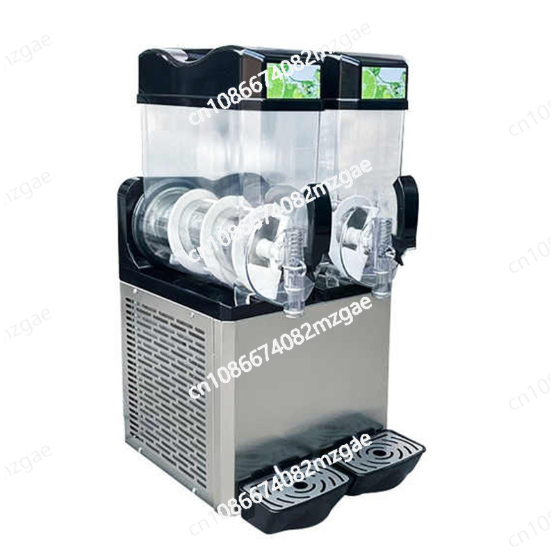 Mesin Smoothie 2 Tangki 15L Pe - Commercial Ice Maker ulasan dan harga