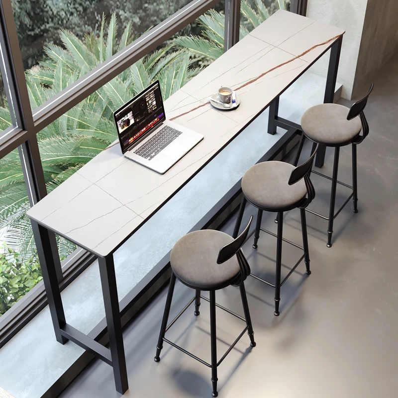 Meja Bar Balkon Nordik, Meja B - Commercial Kitchen Tile ulasan dan harga