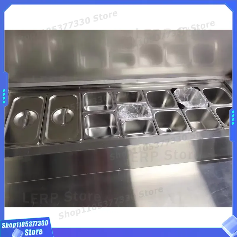 Meja Persiapan Dingin Komersia - Commercial Kitchen Prep Table ulasan dan harga