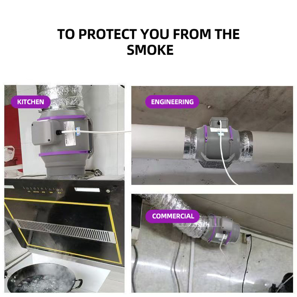 Kipas pembuangan uap dapur rum - Commercial Kitchen Exhaust Fan ulasan dan harga