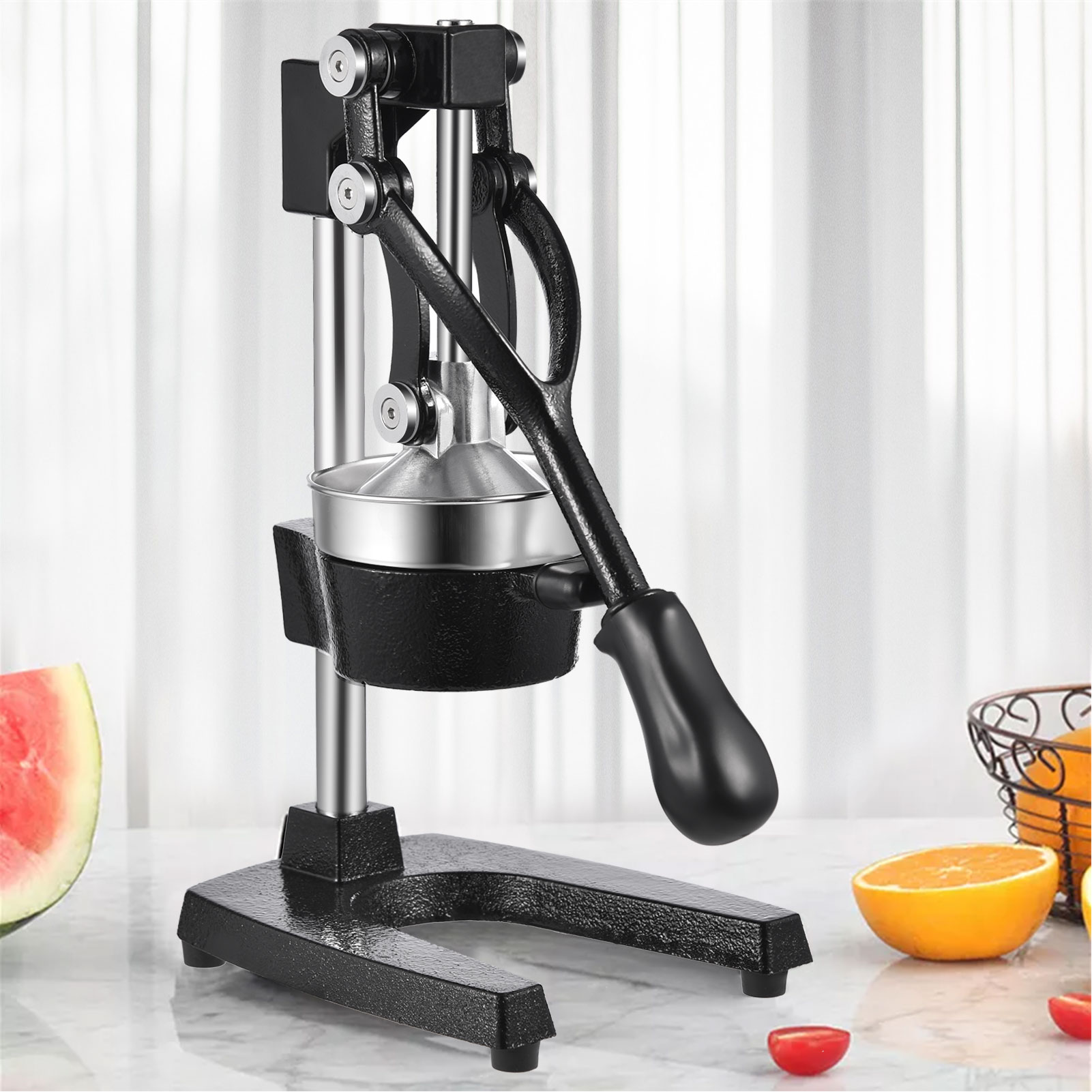 Pemeras Jeruk Manual dari Baja - Commercial Kitchen Juicer ulasan dan harga