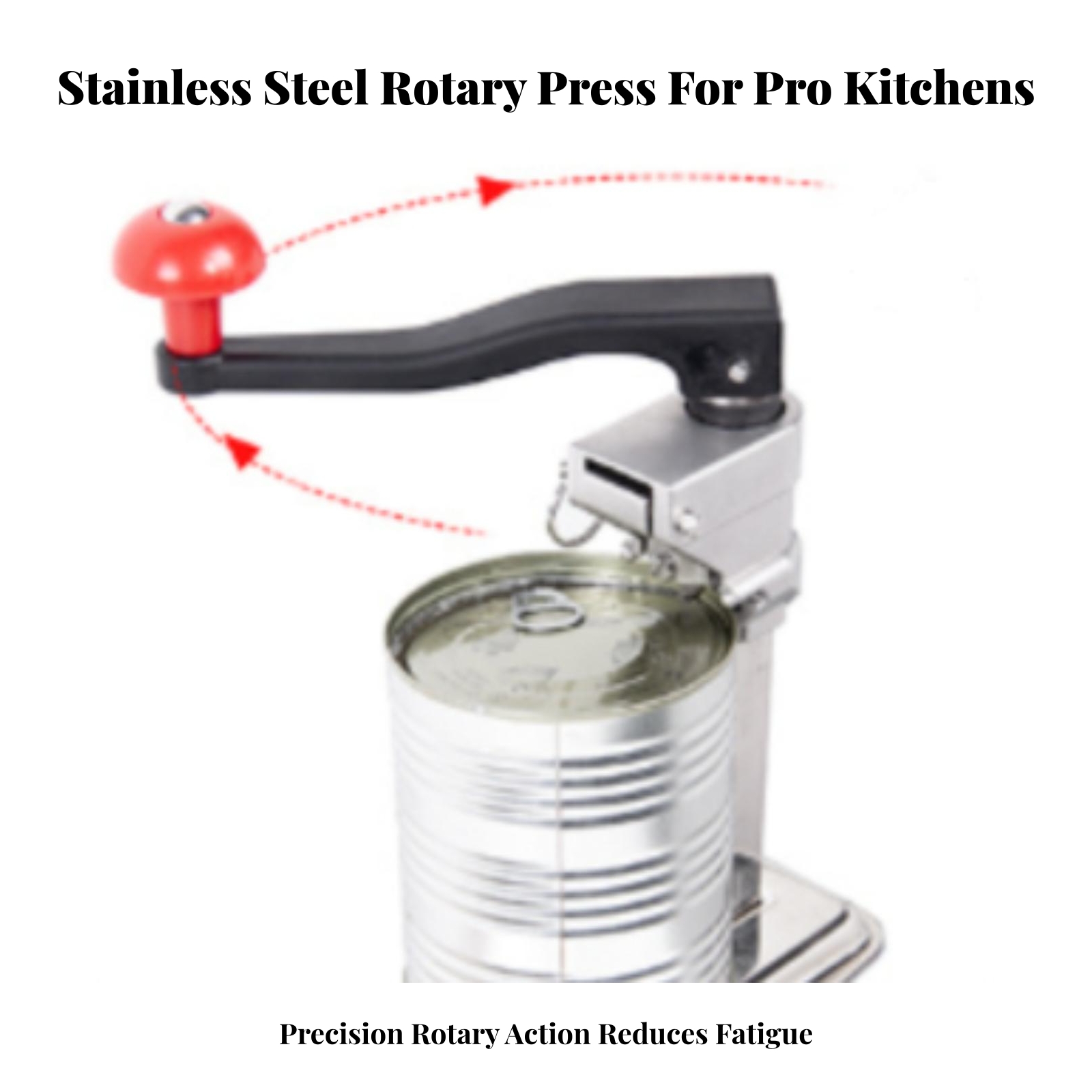 Pembuka Kaleng dengan Penjepit - Commercial Kitchen Prep Table ulasan dan harga